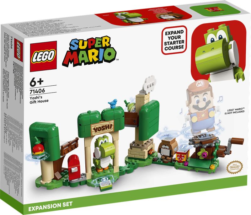 LEGO Super Mario Uitbreidingsset: Yoshi’s cadeauhuisje 71406