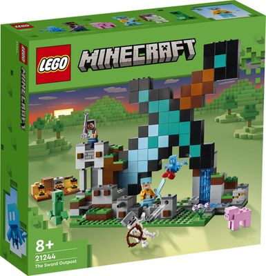 LEGO Minecraft Uitvalbasis Zwaard 21244