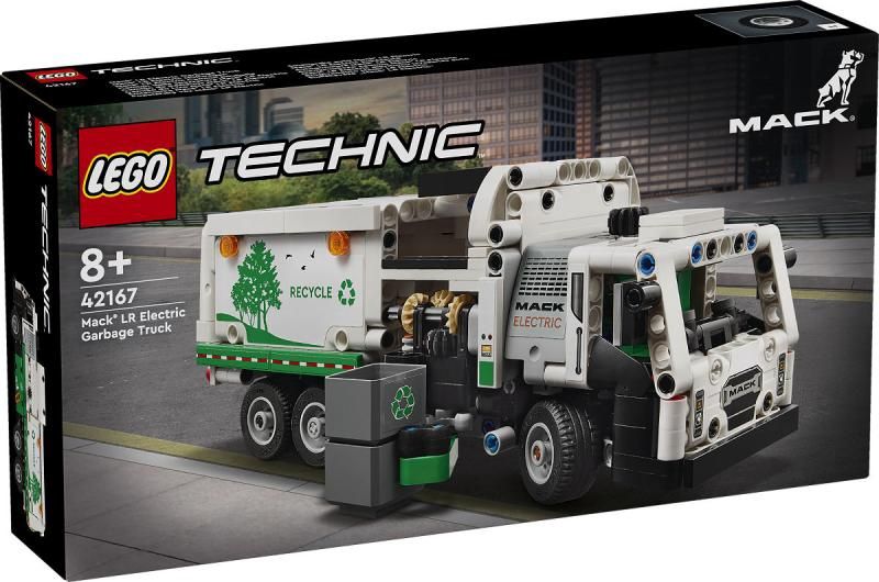 LEGO Technic Mack LR Electric vuilniswagen 42167