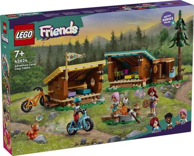 LEGO Friends Avonturenkamp knusse boshutten 42624