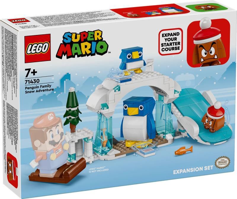 LEGO Super Mario Uitbreidingsset: Sneeuwavontuur met penguin 71430