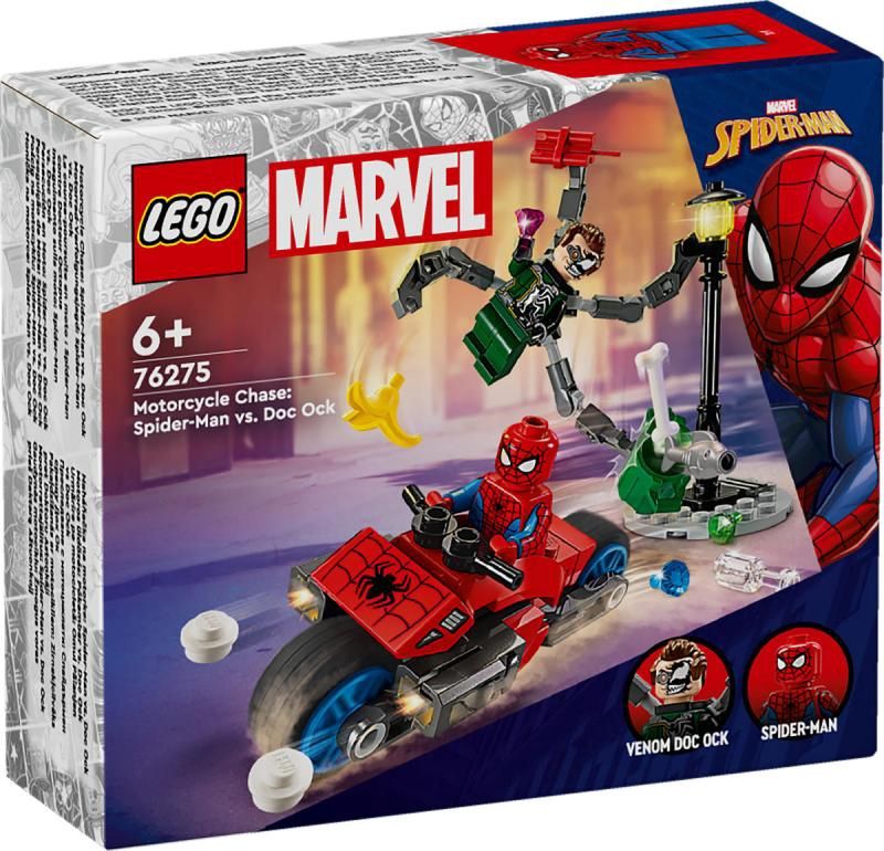 LEGO Super Heroes Motorachtervolging: Spider-Man vs.Doc Ock 76275