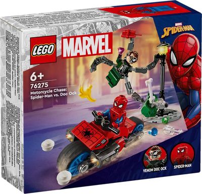 LEGO Super Heroes Motorachtervolging: Spider-Man vs.Doc Ock 76275