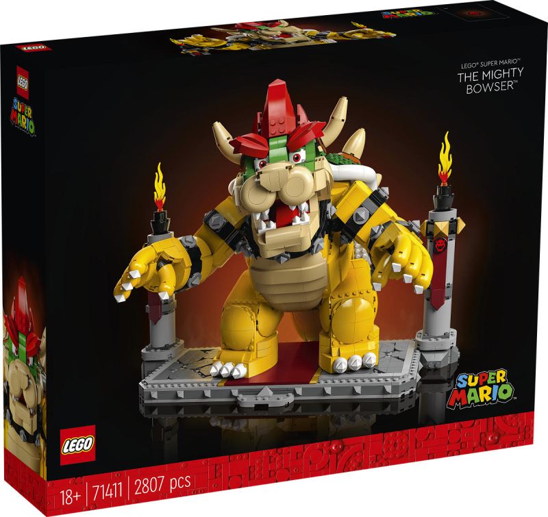 LEGO Super Mario De machtige Bowser 71411