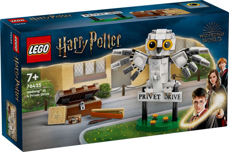 LEGO Harry Potter Hedwig bij Ligusterlaan 4 76425