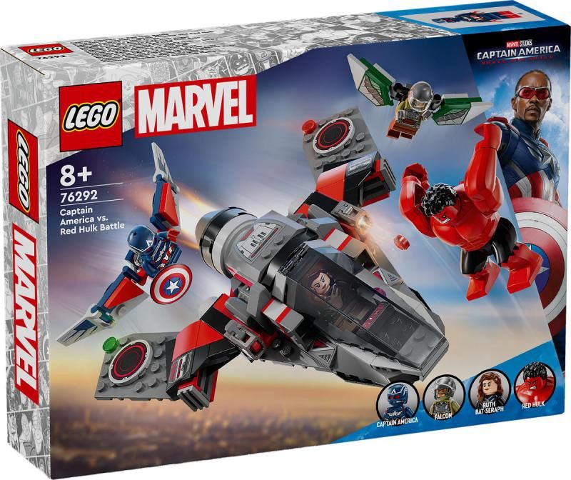 LEGO Super Heroes Captain America vs. Red Hulk Battle 76292