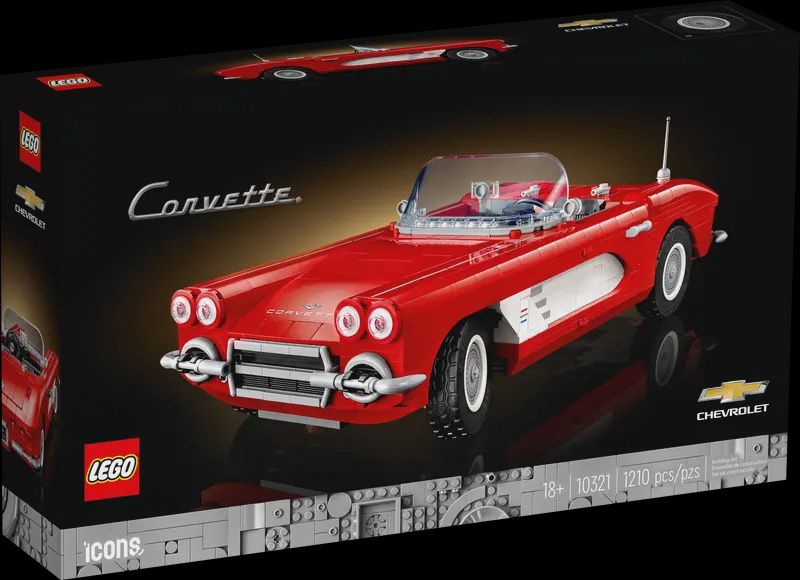 LEGO Icons Chevrolet Corvette 1961 10321