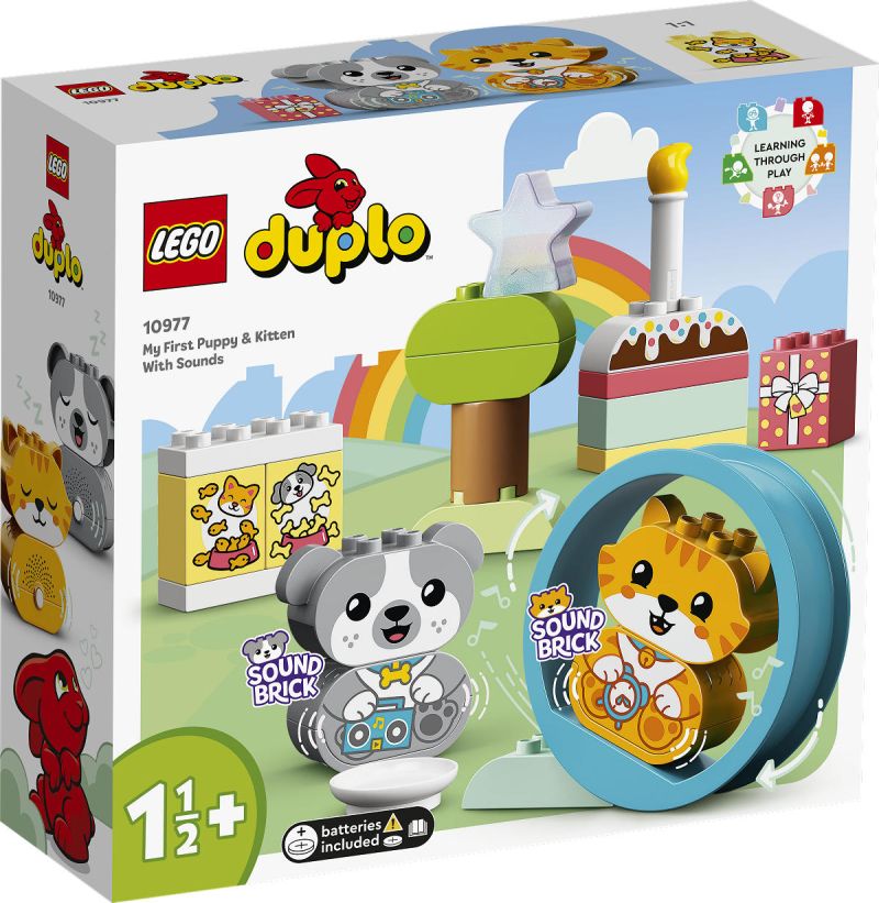 LEGO DUPLO Mijn eerste Puppy en Kitten met geluid 10977
