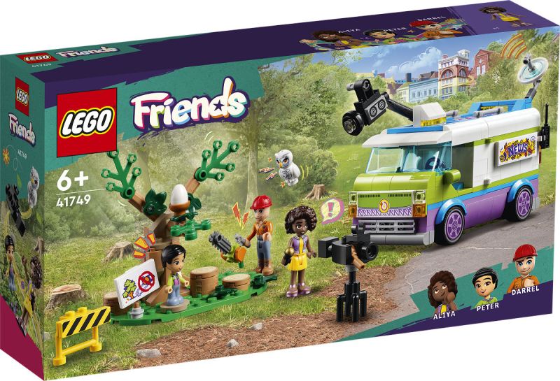 LEGO Friends Nieuwsbusje 41749