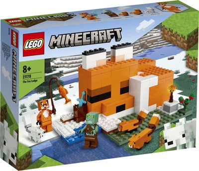 LEGO Minecraft De Vossenhut 21178