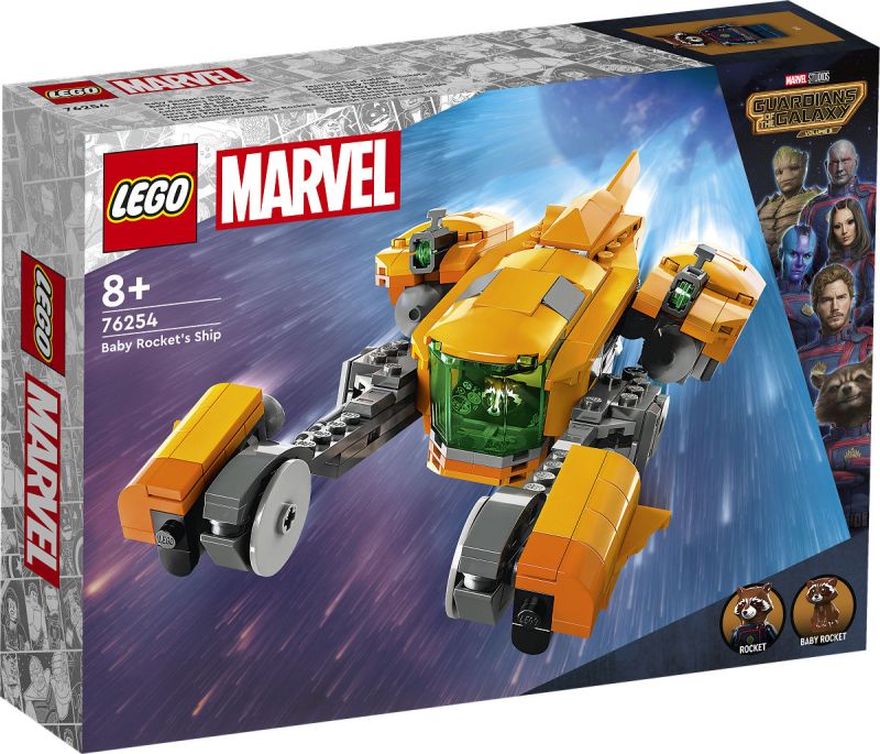 LEGO Super Heroes Het schip van Baby Rocket 76254