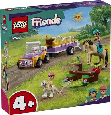 LEGO Friends Paard en pony aanhangwagen 42634