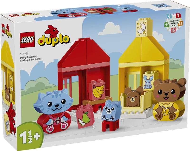 LEGO DUPLO My First Dagelijkse gewoontes – eten en slapen 10414