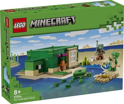 LEGO Minecraft Het schildpadstrandhuis 21254