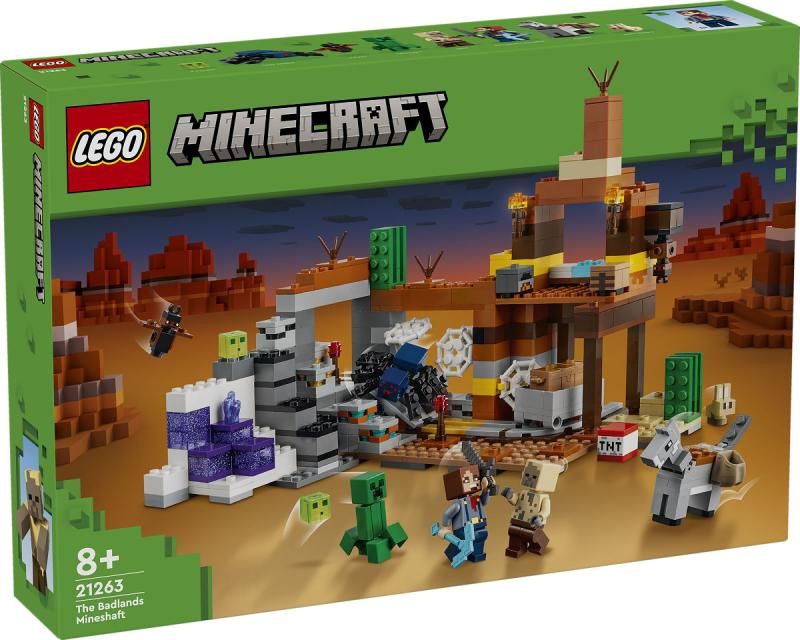 LEGO Minecraft De woestenijmijnschacht 21263