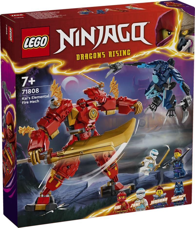 LEGO Ninjago Kai&#39;s elementaire vuurmecha 71808