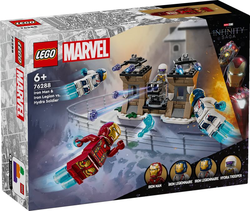LEGO Super Heroes Iron Man &amp; Iron Legion vs. Hydra soldaat 76288