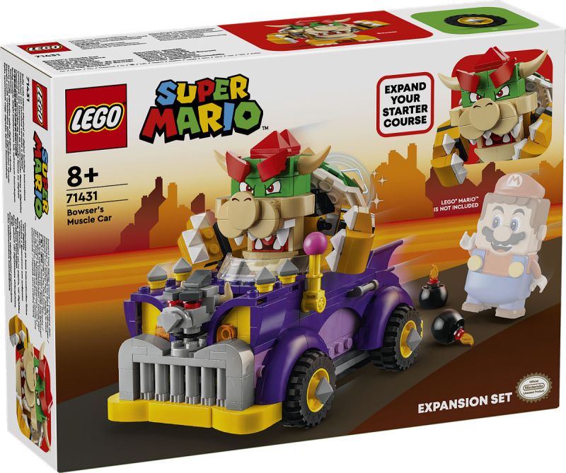 LEGO Super Mario Uitbreidingsset: Bowsers bolide 71431