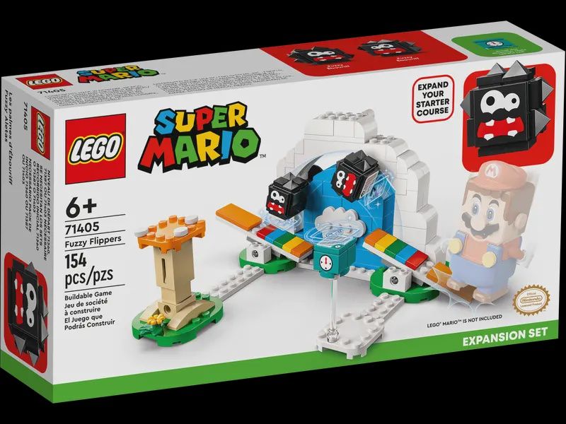 LEGO Super Mario Uitbreidingsset: Fuzzies en flippers 71405
