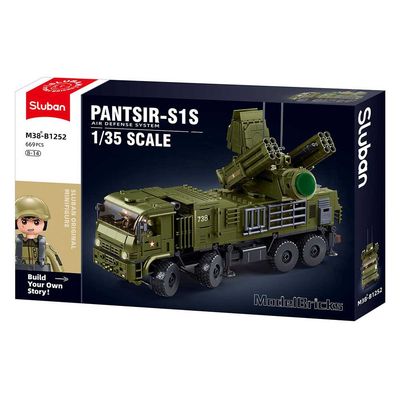 Sluban - Model bricks Pantsir S1S M38-B1252
