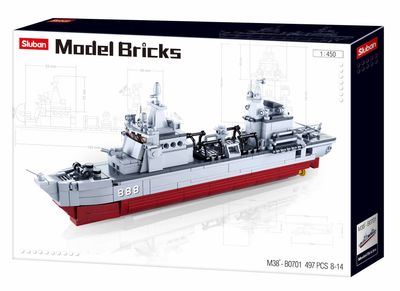 Sluban - Model Bricks Bevooradingsschip M38-B0701