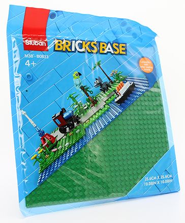 Sluban Basisplaat 32 x 32 Groen M38-B0833C