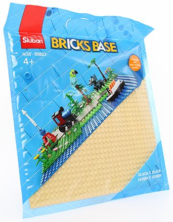 Sluban Basisplaat 32 x 32 Zand M38-B0833A