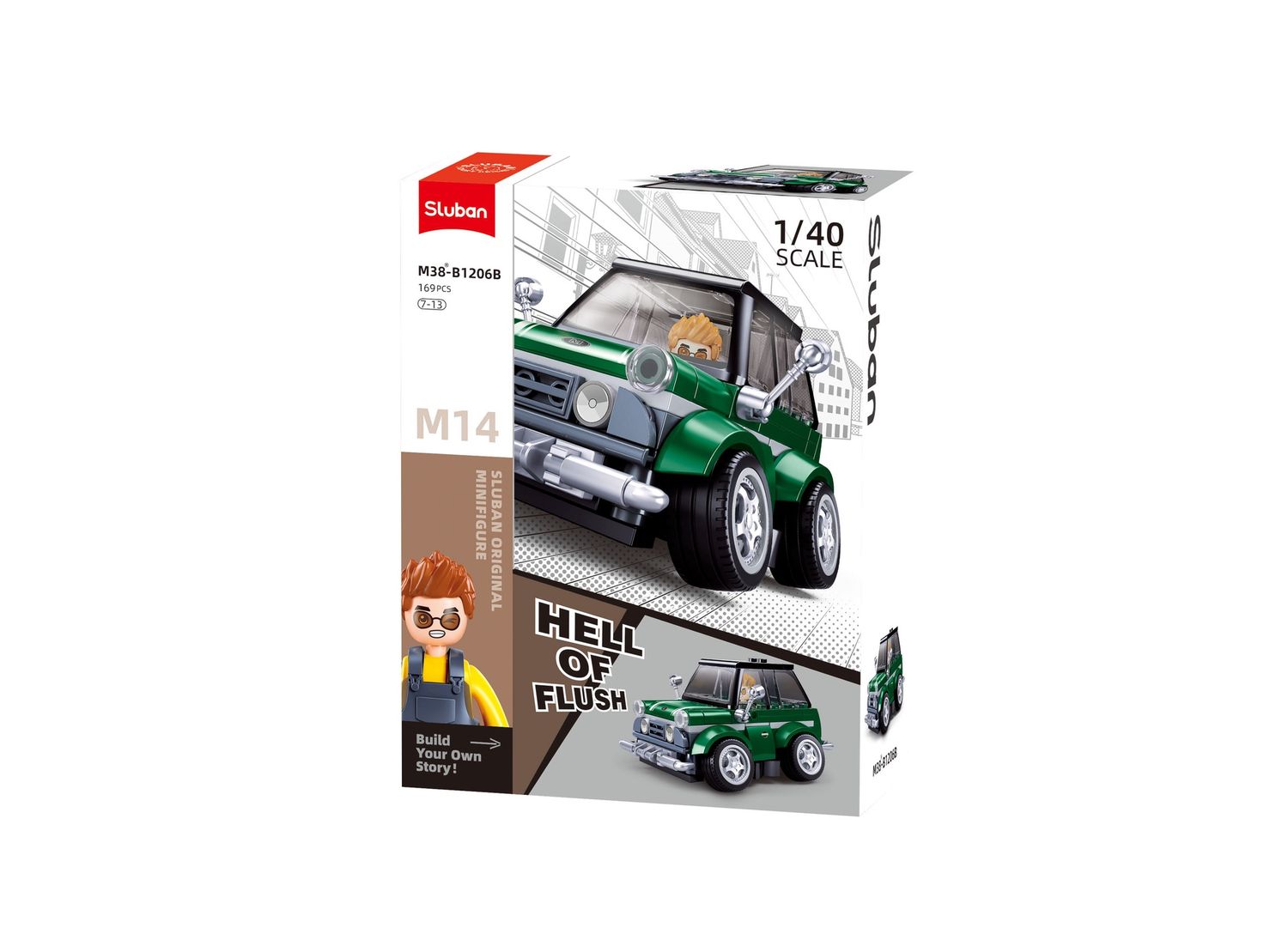 Sluban - Car Club MCAR M14 M38-B1206B