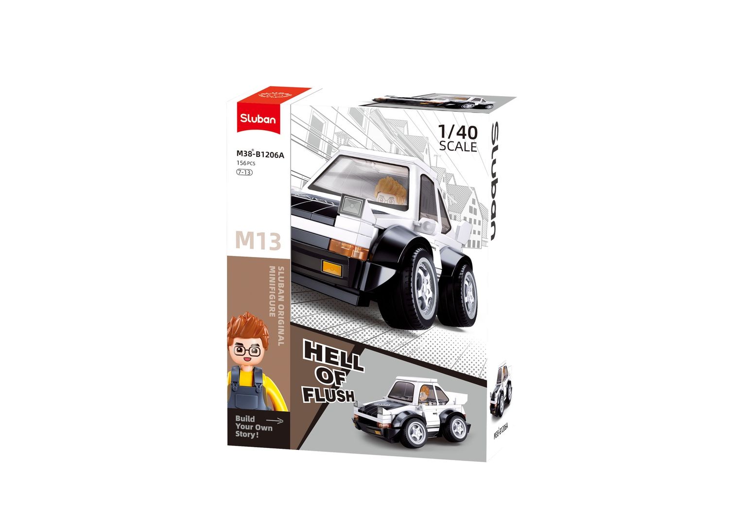 Sluban - Car Club MCAR M13 M38-B1206A