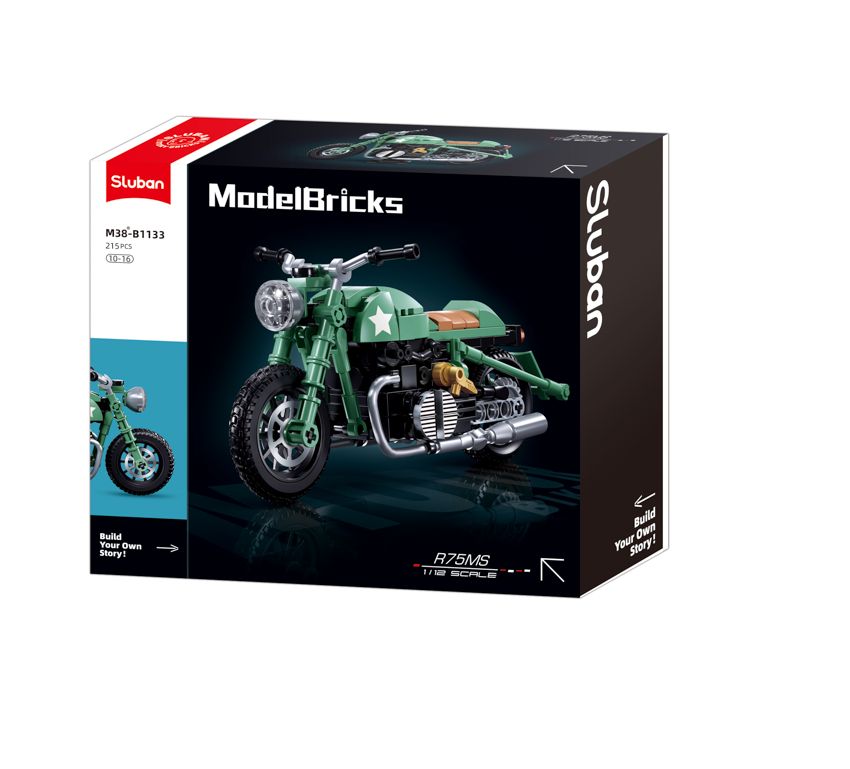 Sluban - Model Bricks Motorfiets R75 M38-B1133