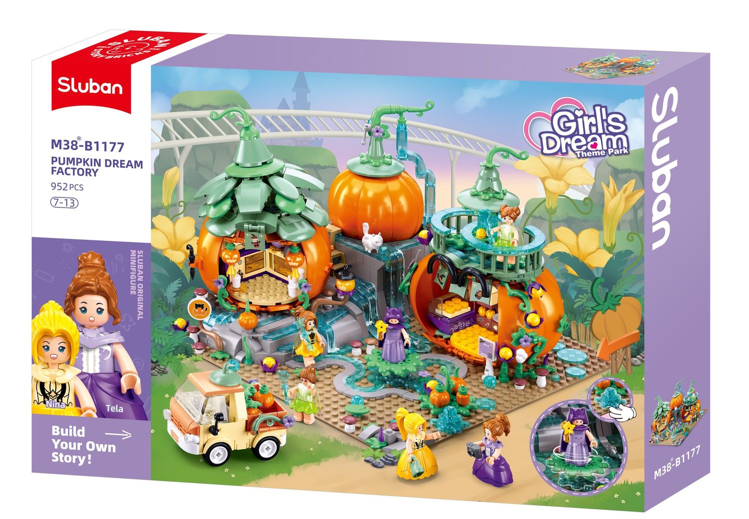 Sluban - Girls Dream Pompoenfeest M38-B1177