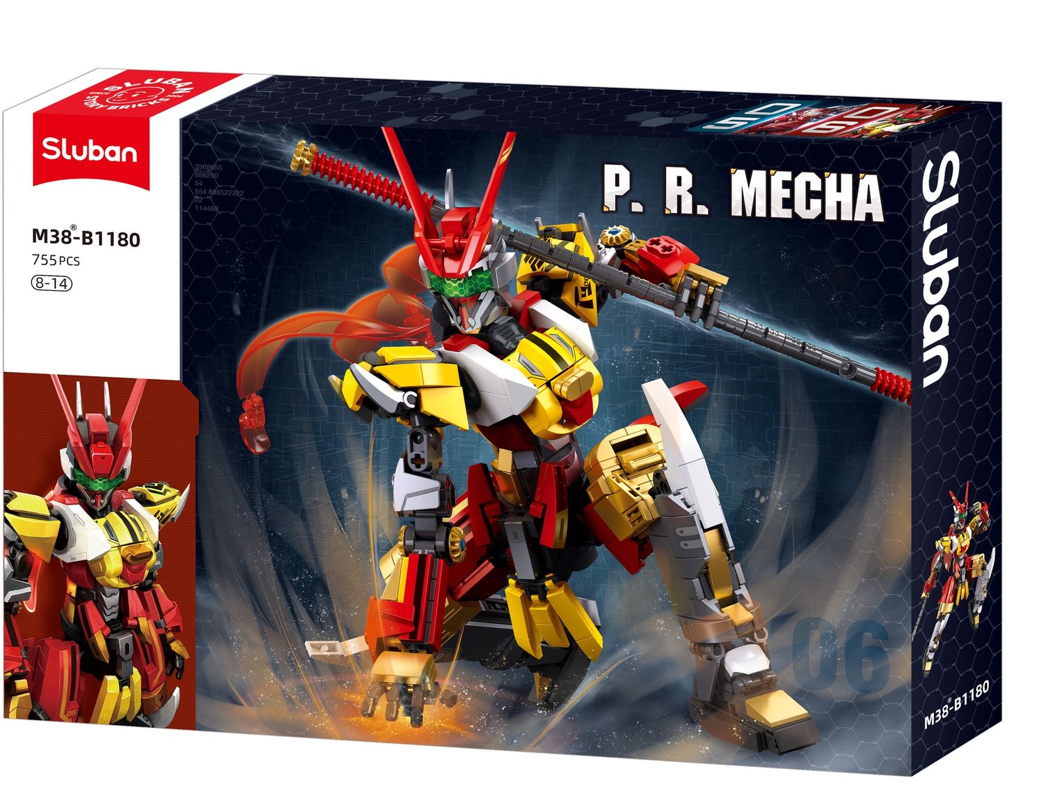 Sluban - Atomic Storm P.R. Mecha Cyber Goku M38-B1180