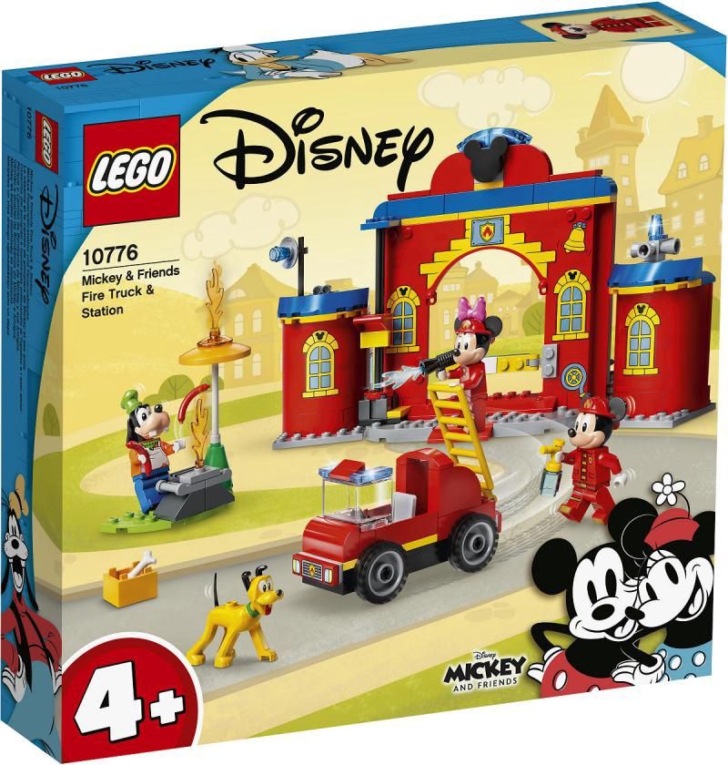 LEGO Disney Mickey en Friends brandweerkazerne en auto 10776