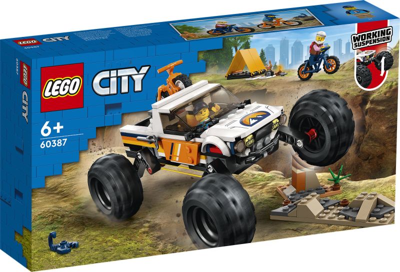 LEGO City 4x4 Terreinwagen avonturen 60387