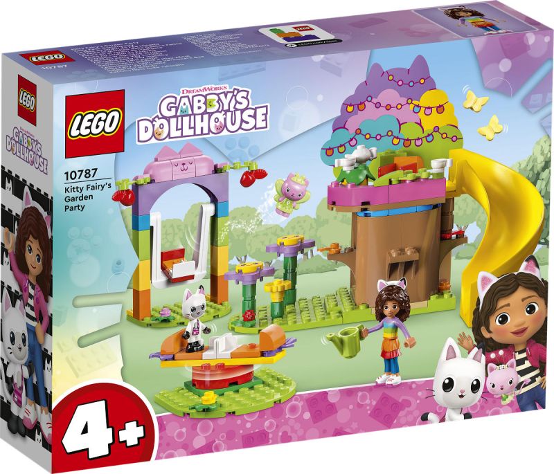 LEGO Gabby&#39;s Dollhouse Kitty Fee&#39;s tuinfeestje 10787