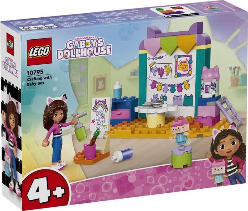 LEGO Gabby&#39;s Dollhouse Knutselen met Babykitty 10795