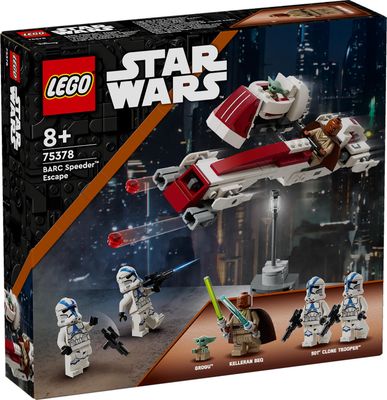 LEGO Star Wars BARC Speeder ontsnapping 75378