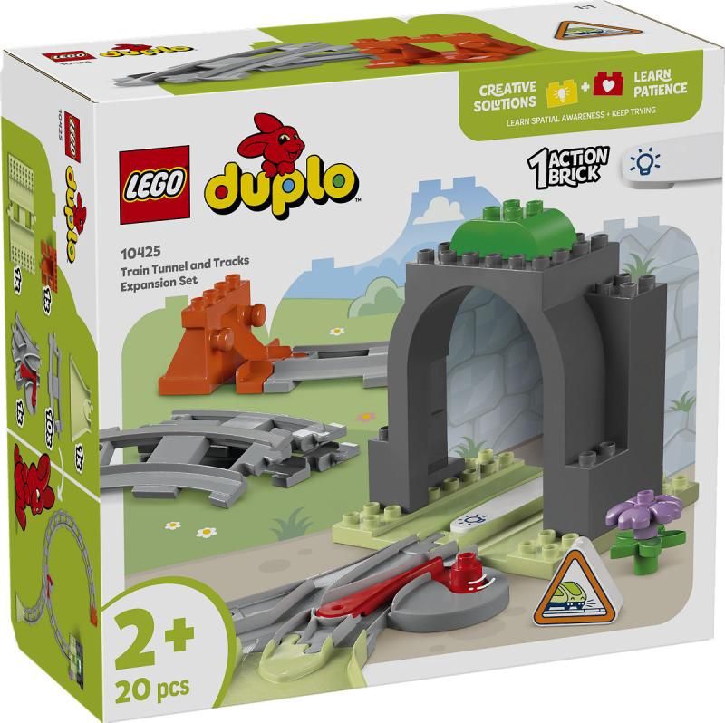 LEGO DUPLO Stad Treintunnel en rails uitbreidingsset 10425