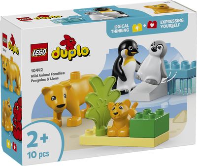 LEGO DUPLO Stad Families van wilde dieren: pinguïns en leeuwen 10442