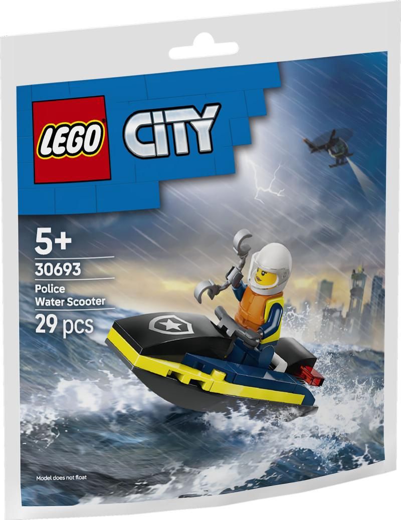 LEGO City Polybag  - Politiewaterscooter 30693