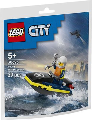 LEGO City Polybag  - Politiewaterscooter 30693