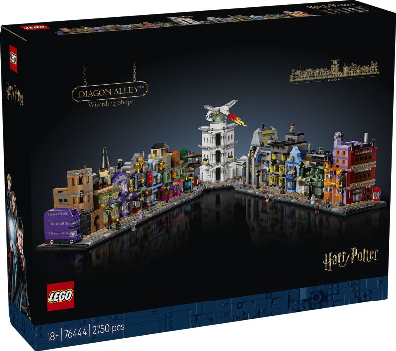 LEGO Harry Potter De Wegisweg tovenaarswinkels 76444