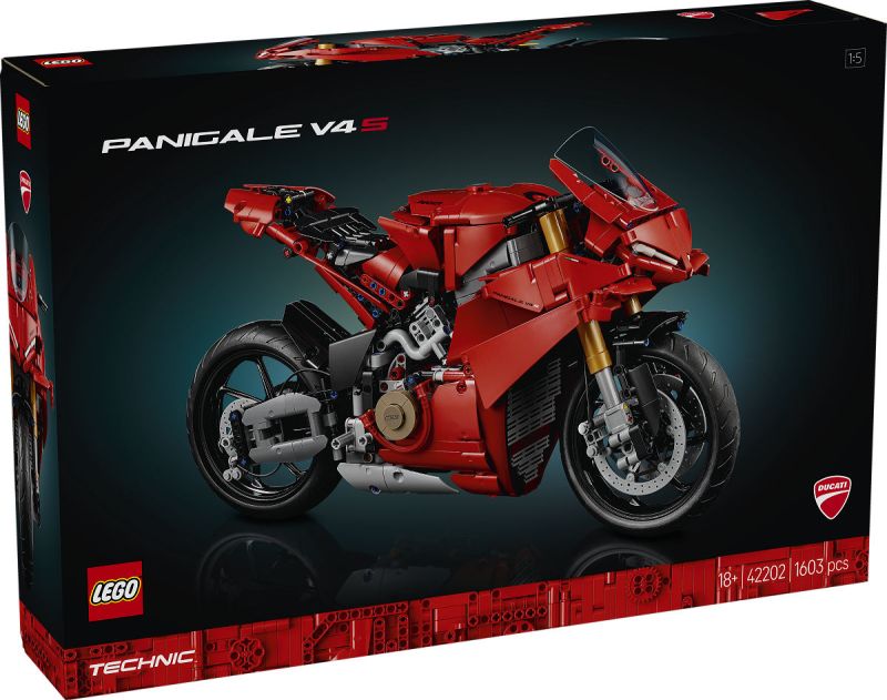 LEGO Technic Ducati Panigale V4 S motor 42202