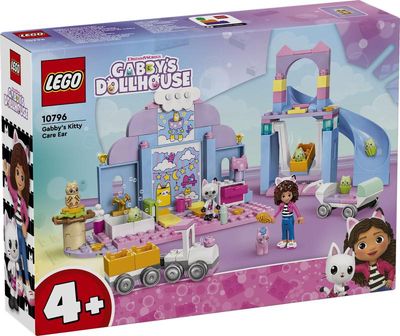 LEGO Gabby&#39;s Dollhouse Gabby&#39;s kittendagverblijf 10796
