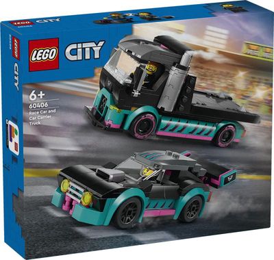 LEGO City voertuigen Raceauto en transporttruck 60406