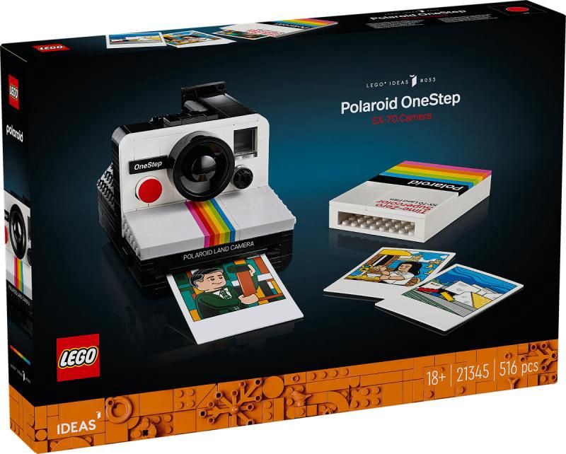 LEGO Ideas Poloroid Onestep SX-70 Camera 21345