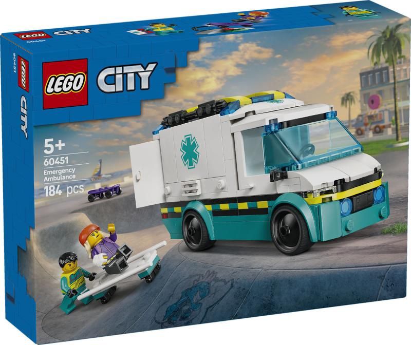 LEGO City Voertuigen Ambulance 60451