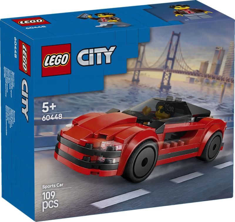 LEGO City Voertuigen Rode sportwagen 60448