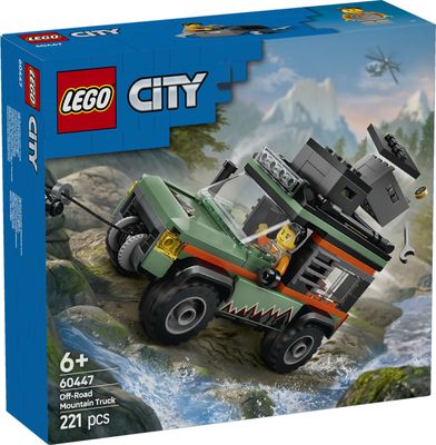 LEGO City Voertuigen 4x4 terreinwagen voor in de bergen 60447