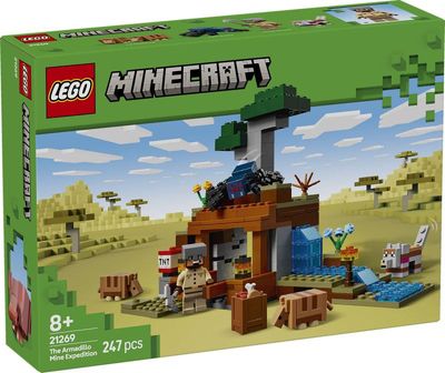 LEGO Minecraft De gordeldieren bij de mijn 21269